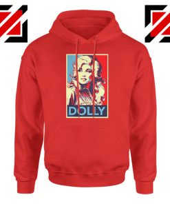 Dolly Parton Red Hoodie