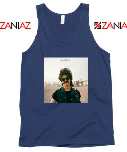 Dylan Wallows Navy Blue Tank Top