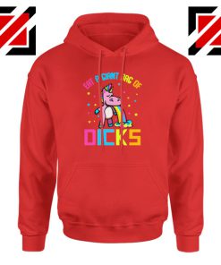 Eat A Giant Bag Of Dicks Red Hoodie