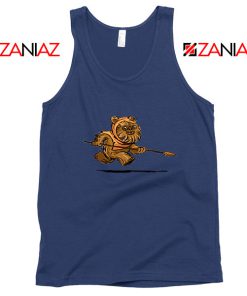 Ewok Species Navy Blue Tank Top