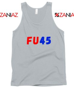 FU45 Anti Trump Sport Grey Tank Top