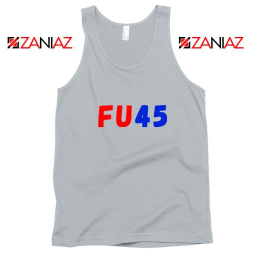 FU45 Anti Trump Sport Grey Tank Top