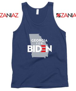 Georgia for Joe Biden Navy Blue Tank Top