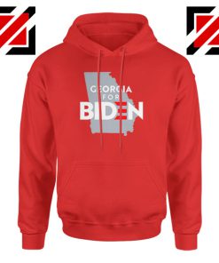 Georgia for Joe Biden Red Hoodie