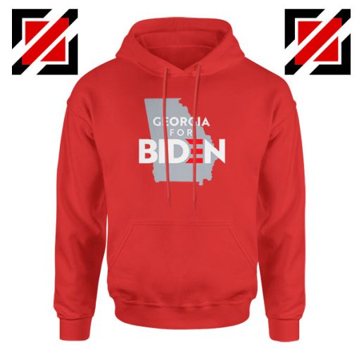 Georgia for Joe Biden Red Hoodie