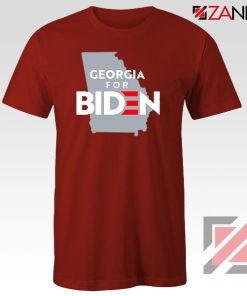 Georgia for Joe Biden Red Tshirt