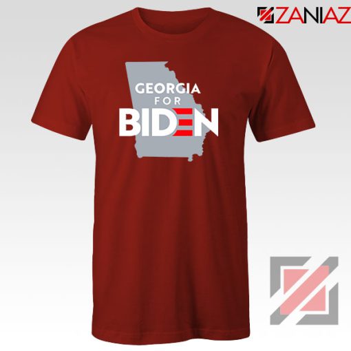 Georgia for Joe Biden Red Tshirt