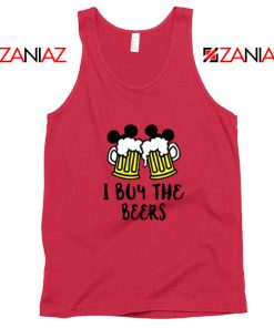 I Buy The Beers Red Tank Top