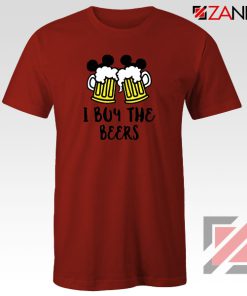 I Buy The Beers Red Tshirt