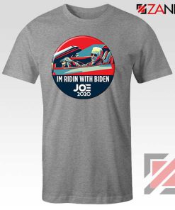 Im Ridin With Biden Sport Grey Tshirt