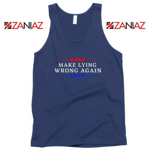 Impeach Trump Navy Blue Tank Top