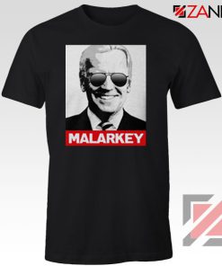 Joe Biden Malarkey Black Tshirt