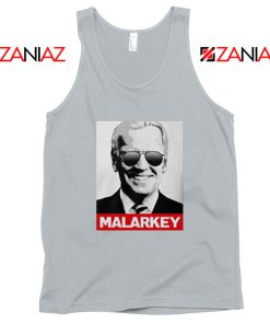 Joe Biden Malarkey Sport Grey Tank Top