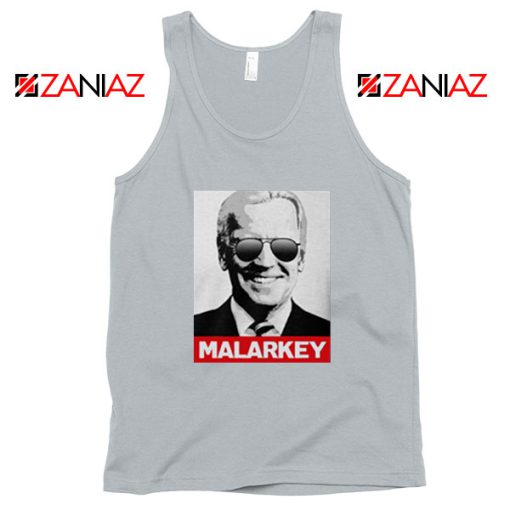 Joe Biden Malarkey Sport Grey Tank Top