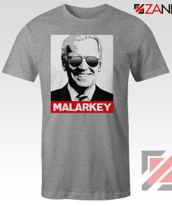 Joe Biden Malarkey Sport Grey Tshirt