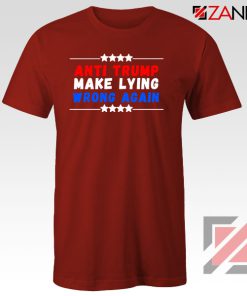 Make Lying Wrong Again Red Tshirt