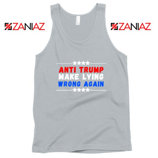 Make Lying Wrong Again Sport Grey Tank Top