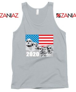 Mount Rushmore Trump Sport Grey Tank Top