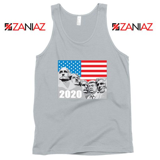 Mount Rushmore Trump Sport Grey Tank Top