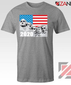 Mount Rushmore Trump Sport Grey Tshirt