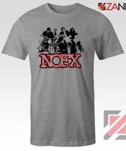 NOFX Rock Bands Sport Grey Tshirt