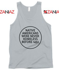 Native Americans Sport Grey Tank Top