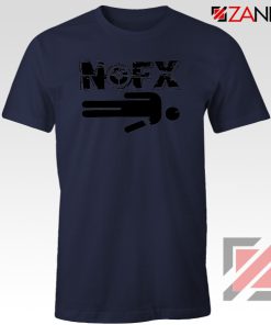 Nofx Band People Facemash Navy Blue Tshirt