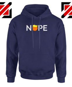 Nope Donald Trump Navy Blue Hoodie