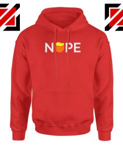 Nope Donald Trump Red Hoodie