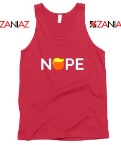 Nope Donald Trump Red Tank Top