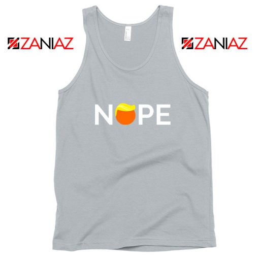 Nope Donald Trump Sport Grey Tank Top