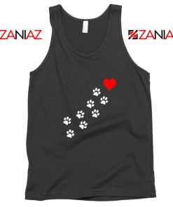 Paws Dogs Heart Tank Top