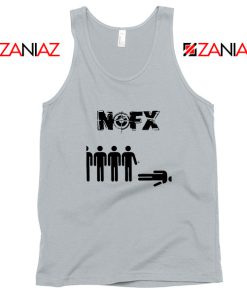 Punk Nofx Band Sport Grey Tank Top