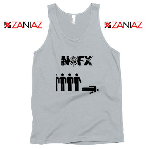 Punk Nofx Band Sport Grey Tank Top