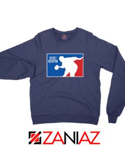 Secret Weapon Stanley Hudson Navy Blue Sweatshirt