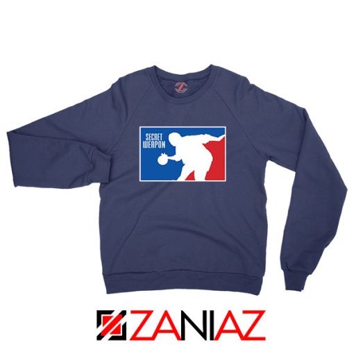 Secret Weapon Stanley Hudson Navy Blue Sweatshirt