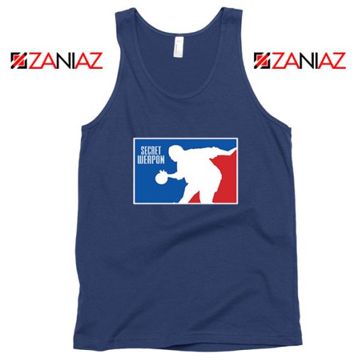 Secret Weapon Stanley Hudson Navy Blue Tank Top