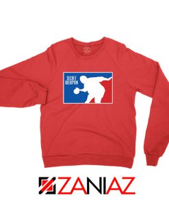 Secret Weapon Stanley Hudson Red Sweatshirt