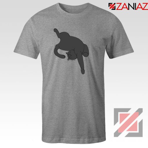 Sleeping Kitten Sport Grey Tshirt