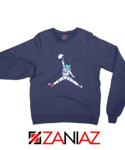 Space Jordan Navy Blue Sweatshirt