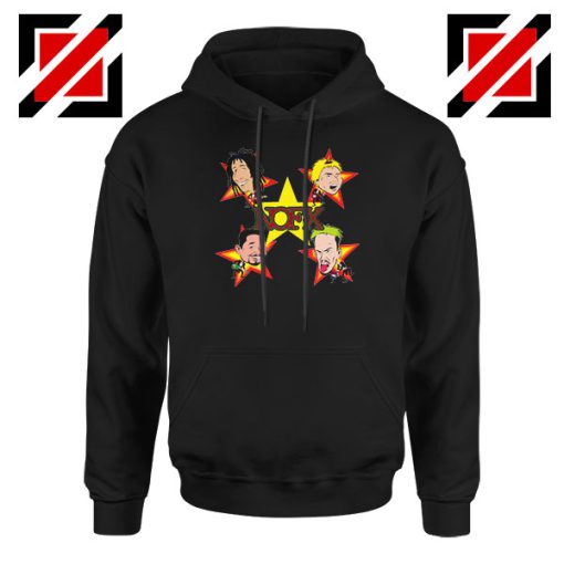 Star Four Singers Black Hoodie