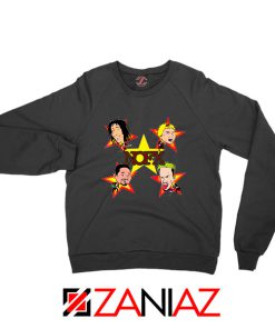 Star Four Singers Black Sweatshirt