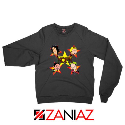 Star Four Singers Black Sweatshirt