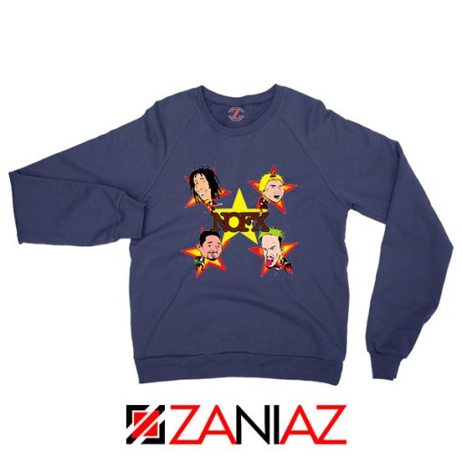 Star Four Singers Navy Blue Sweatshirt