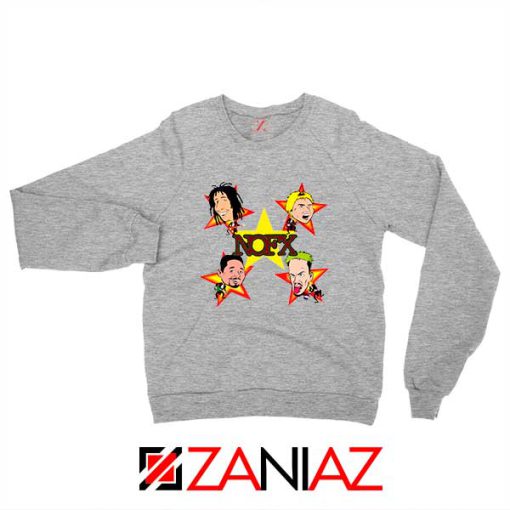 Star Four Singers Sport Grey Sweatshirt