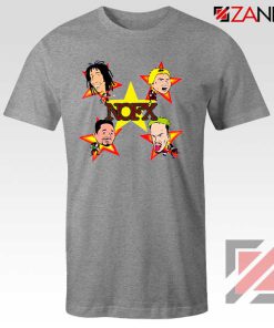 Star Four Singers Sport Grey Tshirt