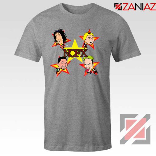 Star Four Singers Sport Grey Tshirt