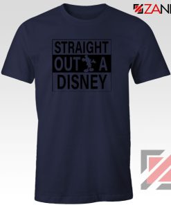 Straight Outta Disney Navy Blue Tshirt