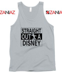 Straight Outta Disney Sport Grey Tank Top