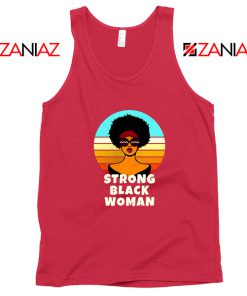 Strong Black Woman Red Tank Top